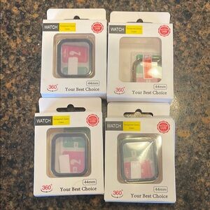 Tempered Glass Watch Case 44mm